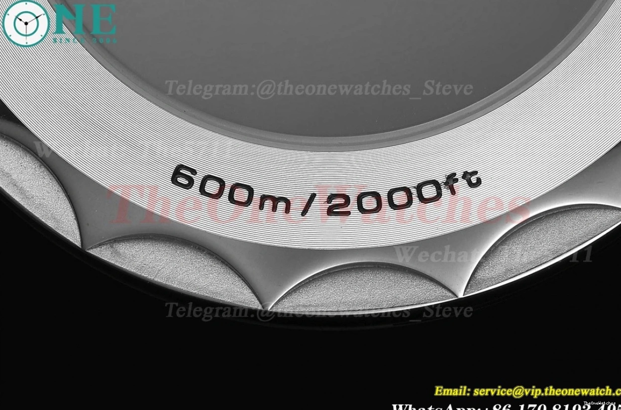 MY8215 43mm SS Dial GDF Black Seamaster 600m Oyster SS 0327